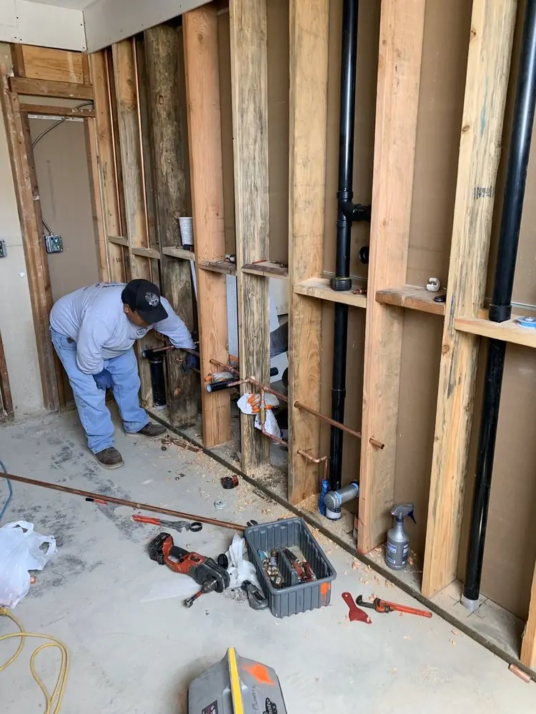 Commercial rough-in plumbing for Gas Line Repair in Country Club Estates